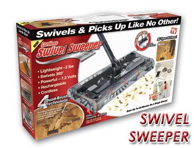 Электрическая швабра «Swivel Sweeper»